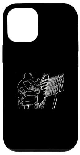 Akustikgitarre Zeichnung Musiker Hülle für iPhone 12/12 Pro Akustikgitarre Zeichnung Musiker Hülle für iPhone 12/12 Pro von Ralph Graf