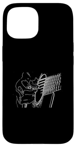 Akustikgitarre Zeichnung Musiker Hülle für iPhone 15 Akustikgitarre Zeichnung Musiker Hülle für iPhone 15 von Ralph Graf