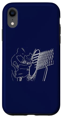 Akustische Gitarre Musiker Gitarre Spieler Hand Hülle für iPhone XR Akustische Gitarre Musiker Gitarre Spieler Hand Hülle für iPhone XR von Ralph Graf