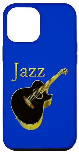 Akustischer Jazz-Gitarrenspieler Hülle für iPhone 12 Pro Max Akustischer Jazz-Gitarrenspieler Hülle für iPhone 12 Pro Max von Ralph Graf