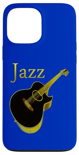 Akustischer Jazz-Gitarrenspieler Hülle für iPhone 13 Pro Max Akustischer Jazz-Gitarrenspieler Hülle für iPhone 13 Pro Max von Ralph Graf
