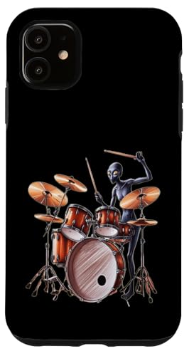 Alien-Schlagzeuger Hülle für iPhone 11 Alien-Schlagzeuger Hülle für iPhone 11 von Ralph Graf