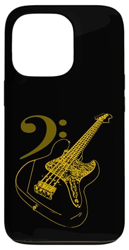 Bass und Notenschlüssel für Bassisten und Bassspieler Hülle für iPhone 13 Pro Bass und Notenschlüssel für Bassisten und Bassspieler Hülle für iPhone 13 Pro von Ralph Graf