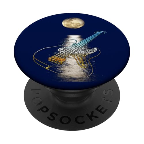 Bassgitarre Romantischer Musiker PopSockets Klebender PopGrip Bassgitarre Romantischer Musiker PopSockets Klebender PopGrip von Ralph Graf