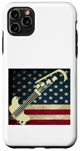 Bassgitarre US-Flagge Bassspieler Hülle für iPhone 11 Pro Max Bassgitarre US-Flagge Bassspieler Hülle für iPhone 11 Pro Max von Ralph Graf