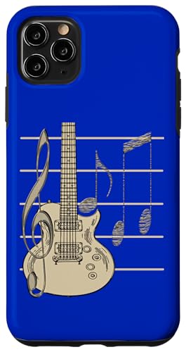 Gitarre und Violinschlüssel Hülle für iPhone 11 Pro Max Gitarre und Violinschlüssel Hülle für iPhone 11 Pro Max von Ralph Graf