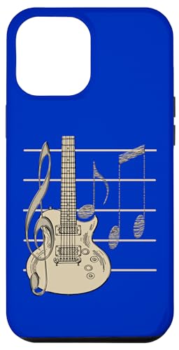 Gitarre und Violinschlüssel Hülle für iPhone 12 Pro Max Gitarre und Violinschlüssel Hülle für iPhone 12 Pro Max von Ralph Graf