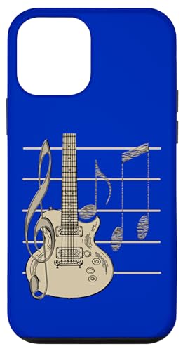 Gitarre und Violinschlüssel Hülle für iPhone 12 mini Gitarre und Violinschlüssel Hülle für iPhone 12 mini von Ralph Graf