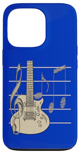 Gitarre und Violinschlüssel Hülle für iPhone 13 Pro Gitarre und Violinschlüssel Hülle für iPhone 13 Pro von Ralph Graf