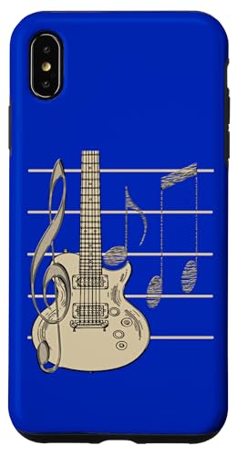 Gitarre und Violinschlüssel Hülle für iPhone XS Max Gitarre und Violinschlüssel Hülle für iPhone XS Max von Ralph Graf