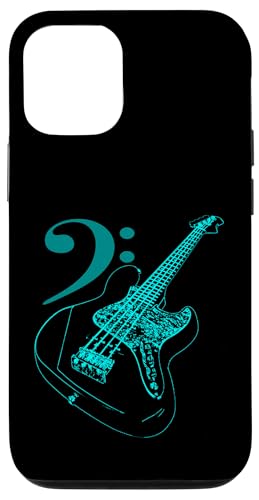 Hülle für iPhone 12/12 Pro Bass mit Notenschlüssel für Bassisten & Bassspieler Hülle für iPhone 12/12 Pro Bass mit Notenschlüssel für Bassisten & Bassspieler von Ralph Graf