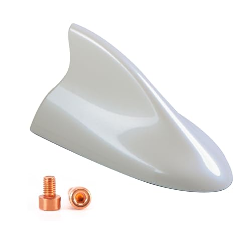 Ramble - Auto Dach Radio Haiflosse Antenne Ersatzzubehör 6C0035501Q Abdeckung, für den SEAT-Arona 2017-2025 (perlmuttweiß) von Ramble