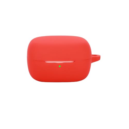 RanTuo Bluetooth Kopfhörerhülle Kompatibel mit Baseus Bass BD1, Weiches TPU, Staubdicht, Sturzfest, Kopfhörer Hülle Kompatibel mit Baseus Bass BD1.(Rot) von RanTuo