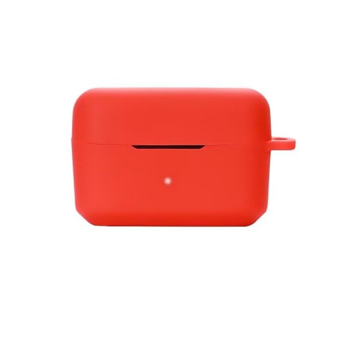 RanTuo Bluetooth Kopfhörerhülle Kompatibel mit CMF by Nothing Buds 2a, Weiches TPU, Staubdicht, Sturzfest, Kopfhörer Hülle Kompatibel mit CMF by Nothing Buds 2a.(Rot) von RanTuo