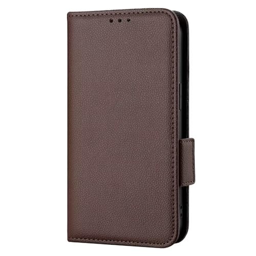 RanTuo Hülle Kompatibel mit Huawei Enjoy 80, TPU+PU-Leder, mit Ständer, mit Kartensteckplatz, Flip-Schutzhülle Kompatibel mit Huawei Enjoy 80.(Braun) von RanTuo