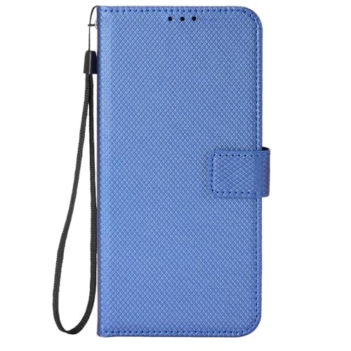 RanTuo Hülle Kompatibel mit Huawei nova 14 Pro, mit Standfunktion, mit Kartenfach, Leder Tasche Flip Schutzhülle Kompatibel mit Huawei nova 14 Pro.(Blau) von RanTuo