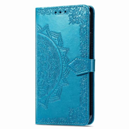 RanTuo Hülle Kompatibel mit Oppo Find X9 Ultra, mit Kartenfach, mit Stand, PU Leder Tasche Flip Schutzhülle Kompatibel mit Oppo Find X9 Ultra.(Blau) von RanTuo