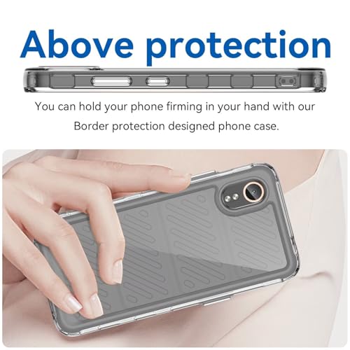 RanTuo Hülle Kompatibel mit Realme 14T, Harter PC, Stoßfest, Anti-Fall, Transparent, Schutzhülle Kompatibel mit Realme 14T.(Transparent) von RanTuo