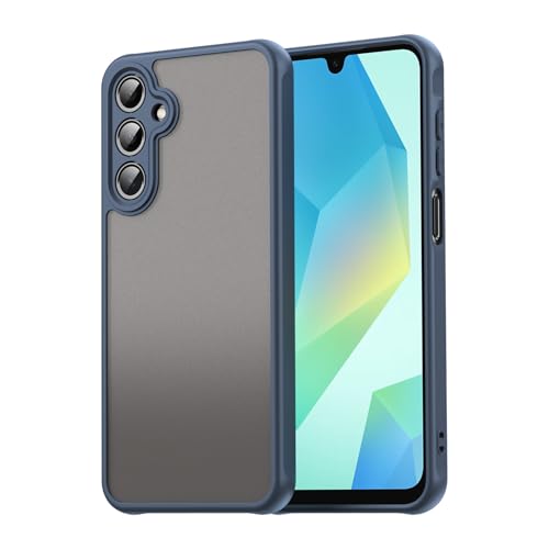 RanTuo Hülle Kompatibel mit Samsung Galaxy A16, Harter PC + Weiches TPU, 2-in-1, Anti-Fall, Schutzhülle Kompatibel mit Samsung Galaxy A16.(Blau) von RanTuo