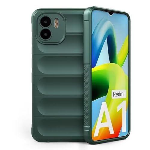RanTuo Hülle Kompatibel mit Xiaomi Redmi Turbo 4 Pro 5G, Weiches Silikon, Anti Scratch, Stoßfest, Anti-Fall, Schutzhülle Kompatibel mit Xiaomi Redmi Turbo 4 Pro 5G.(Dunkelgrün) von RanTuo