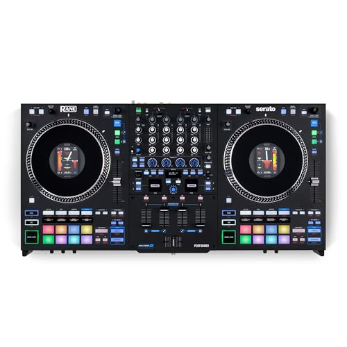 RANE PERFORMER 4-Kanal motorisierter DJ Controller - 7" Platters mit Displays, Precision Feel Fader, Stem-Split, Effekte, Serato DJ Pro Freischaltung RANE PERFORMER 4-Kanal motorisierter DJ Controller - 7" Platters mit Displays, Precision Feel Fader, Stem-Split, Effekte, Serato DJ Pro Freischaltung von Rane