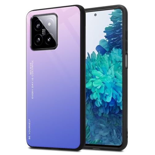 RankOne Gradient Glitter Handy Hülle für Xiaomi MI 14 (6.36" Inches), Dünne Schlanke Schutzhülle - 2 von RankOne