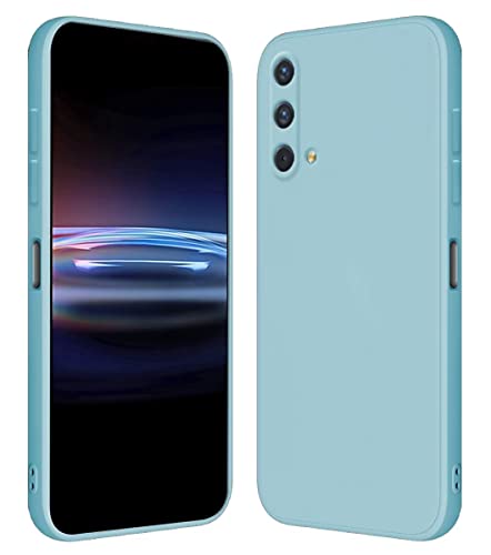 RankOne Hülle für OnePlus Nord CE 5G (6.43" Inches) Weiche TPU Silikonhülle - hellblau von RankOne