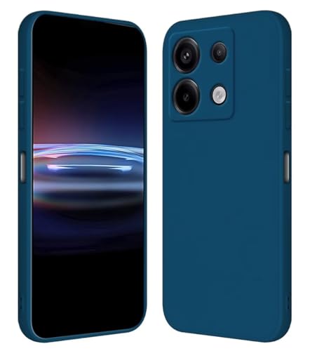 RankOne Hülle für Redmi Note 13 Pro 5G / Poco X6 5G (6.67" Inches) Weiche TPU Silikonhülle - Saphirblau von RankOne