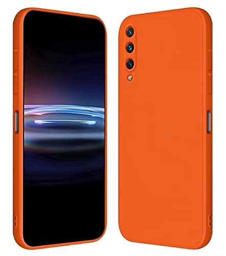 RankOne Hülle für Xiaomi MI A3 (6.09" Inches) Weiche TPU Silikonhülle - Orange von RankOne