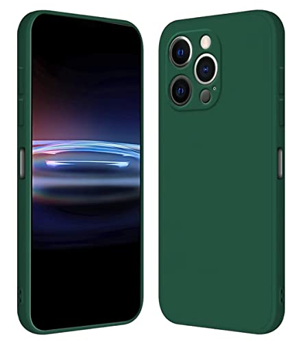 RankOne Hülle für iPhone 12 Pro Max (6.7" Inches) Weiche TPU Silikonhülle - Dunkelgrün von RankOne