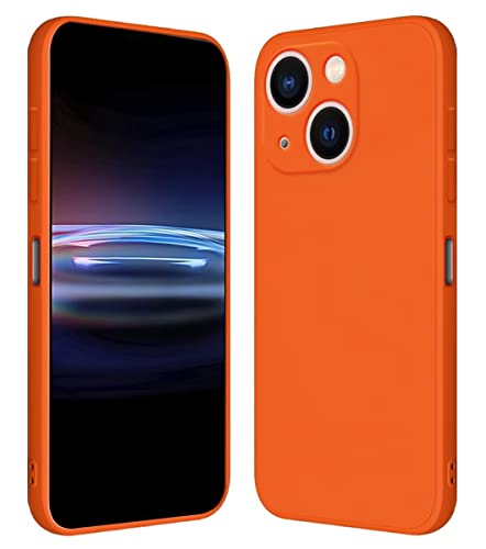 RankOne Hülle für iPhone 13 (6.1" Inches) Weiche TPU Silikonhülle - Orange von RankOne