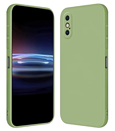 RankOne Hülle für iPhone X/iPhone XS (5.8" Inches) Weiche TPU Silikonhülle - Matcha Grün von RankOne