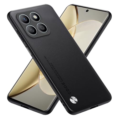 RankOne Hülle kompatibel mit Honor X8c (6.7"), Stoßfeste Silikonhülle Handyhülle - Schwarz von RankOne