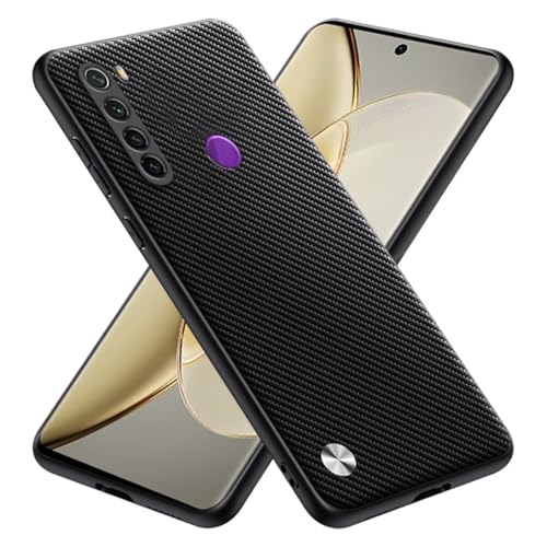 RankOne Hülle kompatibel mit Redmi Note 8 / Note 8 2021 (6.3"), Stoßfeste Silikonhülle Handyhülle - Kevlar von RankOne