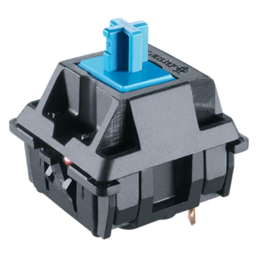 Packung mit Cherry MX Tastenschaltern für Mechanische Tastaturen | Plate Mounted Switches | MX1AE1NN (Cherry Blue, 65 Stück) von Ranked