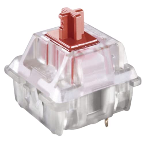 Packung mit Cherry MX Tastenschaltern für Mechanische Tastaturen | Plate Mounted Switches | MX1AL1NA (Cherry RGB Red, 120 Stück) von Ranked