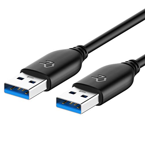 Rankie USB 3.0 Kabel, Typ A zu Typ A, Schwarz, 3 m von Rankie