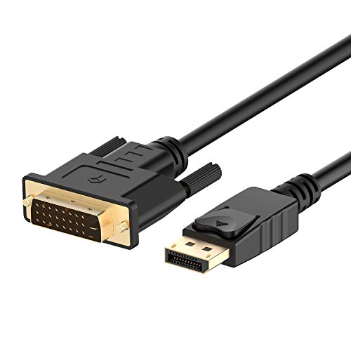 Rankie Verbindungskabel, DisplayPort auf DVI, Vergoldet 1080P DisplayPort DP auf DVI Kabel, 3m von Rankie
