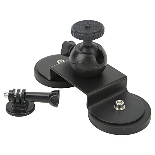 Rankomu Doppel-Saugnapfhalterung, Magnet-Kamera-Handyhalterung für Action-Kamera, kompatibel mit Handy, robust, vielseitiges Saugnapf-Design Rankomu Doppel-Saugnapfhalterung, Magnet-Kamera-Handyhalterung für Action-Kamera, kompatibel mit Handy, robust, vielseitiges Saugnapf-Design von Rankomu