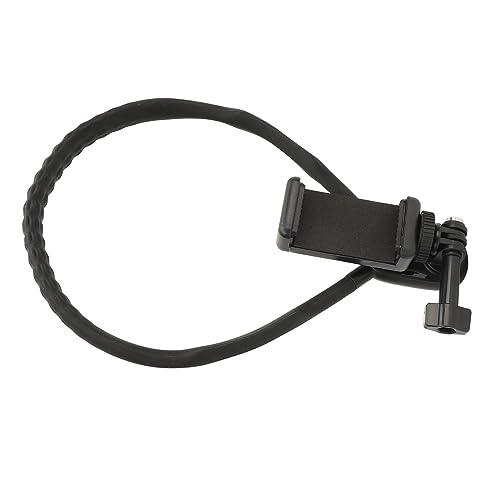 Rankomu Hals Selfie Halter, 180 Grad Einstellbar Abnehmbare Smartphone Halshalter für Kamera, Vlog Halskette, Telefon Hängende Halterung, Selfie Mount Kit Rankomu Hals Selfie Halter, 180 Grad Einstellbar Abnehmbare Smartphone Halshalter für Kamera, Vlog Halskette, Telefon Hängende Halterung, Selfie Mount Kit von Rankomu