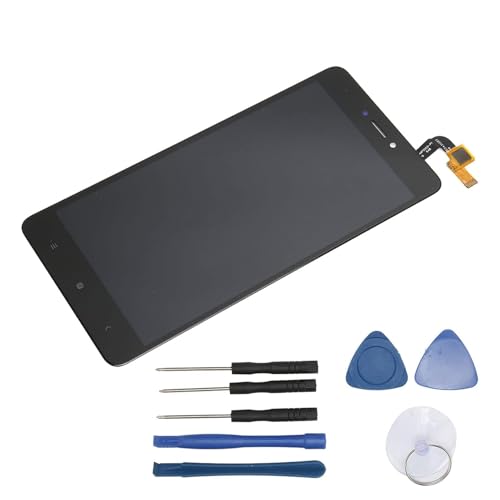 Rankomu Handy-Display-Montage-LCD-Bildschirm, Digitizer, Ersatz für Redmi Note 4X, schwarzer Bildschirm, komplettes Montagewerkzeug für das Telefon Rankomu Handy-Display-Montage-LCD-Bildschirm, Digitizer, Ersatz für Redmi Note 4X, schwarzer Bildschirm, komplettes Montagewerkzeug für das Telefon von Rankomu