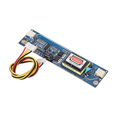 Rankomu High Prure Inverter CCFL Dual Lamp High Prure Inverter Board für 10-22 Zoll LCD Bildschirm Hintergrundbeleuchtung, 10-28V, Kompatibel mit verschiedenen Modellen Rankomu High Prure Inverter CCFL Dual Lamp High Prure Inverter Board für 10-22 Zoll LCD Bildschirm Hintergrundbeleuchtung, 10-28V, Kompatibel mit verschiedenen Modellen von Rankomu