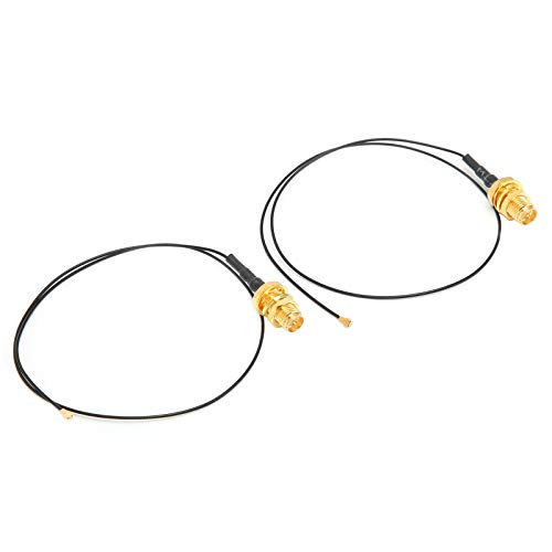 Rankomu IPEX4toRP?SMA Female Wire IPEX 4 to RP-SMA Female Cable, 2 Pcs, Omnidirectional Wire for M.2 WiFi Bluetooth External Antenne, 15cm Long Rankomu IPEX4toRP?SMA Female Wire IPEX 4 to RP-SMA Female Cable, 2 Pcs, Omnidirectional Wire for M.2 WiFi Bluetooth External Antenne, 15cm Long von Rankomu