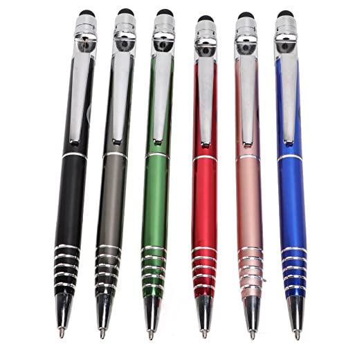 Rankomu Kompakte Stylus-Stifte, 6 Stück, kompaktes Clip-Design, kapazitiver Stylus-Kugelschreiber für Touchscreen-Geräte, ideal für Handys und Tablets Rankomu Kompakte Stylus-Stifte, 6 Stück, kompaktes Clip-Design, kapazitiver Stylus-Kugelschreiber für Touchscreen-Geräte, ideal für Handys und Tablets von Rankomu