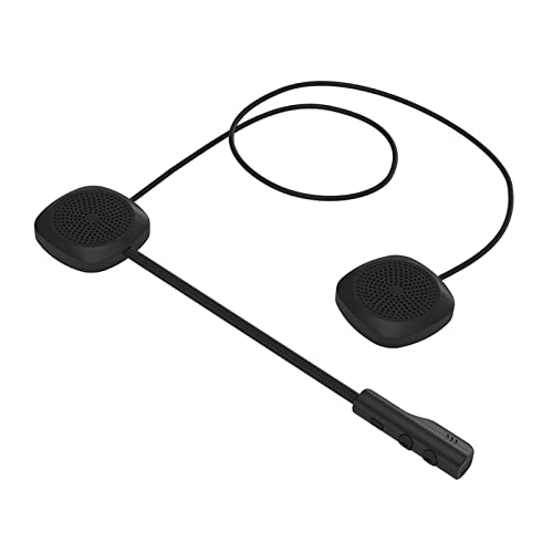Rankomu MH04 5.0 Lautsprecher Hände Motorrad Helm Bluetooth Headset Stereo Musik Anruf Kopfhörer Kompatibel mit den meisten Helmen Leicht Schwarz Rankomu MH04 5.0 Lautsprecher Hände Motorrad Helm Bluetooth Headset Stereo Musik Anruf Kopfhörer Kompatibel mit den meisten Helmen Leicht Schwarz von Rankomu