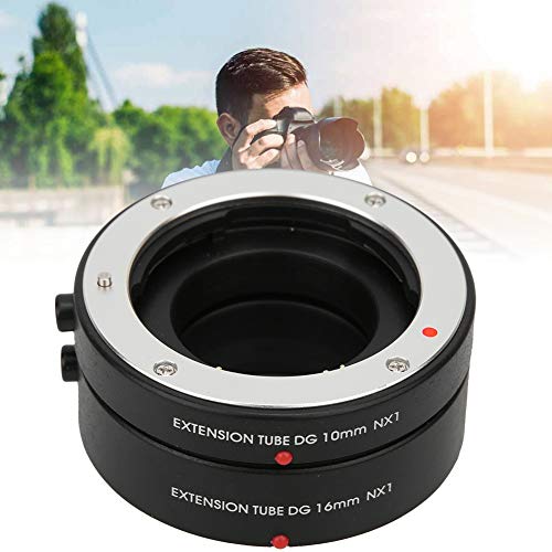 Rankomu NX1 Autofokus-Makro-Verlängerungsrohr-Adapterring 10 mm + 16 mm für NX-Mount-Kamera, Makro-Objektivadapter, Kameraobjektivring Rankomu NX1 Autofokus-Makro-Verlängerungsrohr-Adapterring 10 mm + 16 mm für NX-Mount-Kamera, Makro-Objektivadapter, Kameraobjektivring von Rankomu