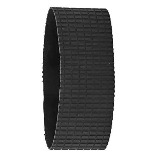 Rankomu Objektiv Zoom Grip Gummiring Ersatz für Nikon 18-140mm F/3.5-5.6G ED VR, Objektivgummiring, einfach zu installieren, schwarz von Rankomu
