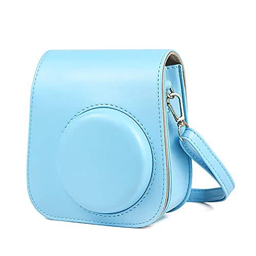 Rankomu PU Ledertasche Tasche mit Schultergurt für Mini 11 Kamera Blau Mini Kamera Schutz Abdeckung PU Leder Leichtes Design Rankomu PU Ledertasche Tasche mit Schultergurt für Mini 11 Kamera Blau Mini Kamera Schutz Abdeckung PU Leder Leichtes Design von Rankomu