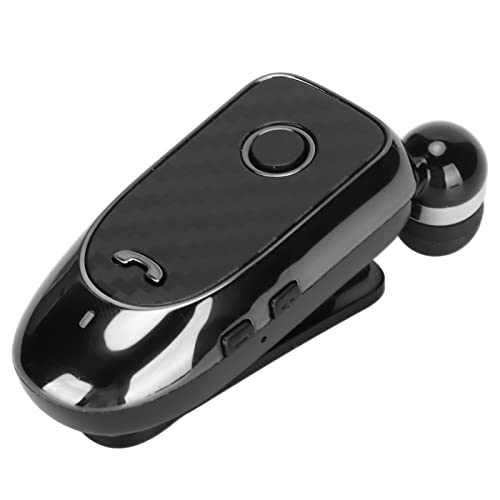 Rankomu Sportkopfhörer Bluetooth Headset, Multifunktions-vibrierender Anrufer-ID-Clip, kabellose Sport-Kopfhörer für den aktiven Gebrauch, leichtes Design, Geräuschisolierung, bequeme Passform von Rankomu