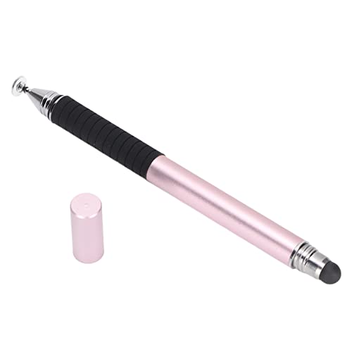 Rankomu Stylus Kapazitiver Stylus, Hohe Genauigkeit Touch Pen mit Komfortabler Griffigkeit, Rosa, Kompatibel mit Tablets und Handys, Ideal zum Zeichnen und Schreiben von Rankomu